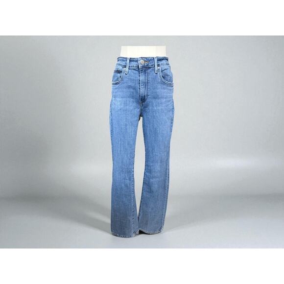 Womens Levi jeans high-rise boot cut 725 size 30 ladies blue denim - Picture 1 of 3